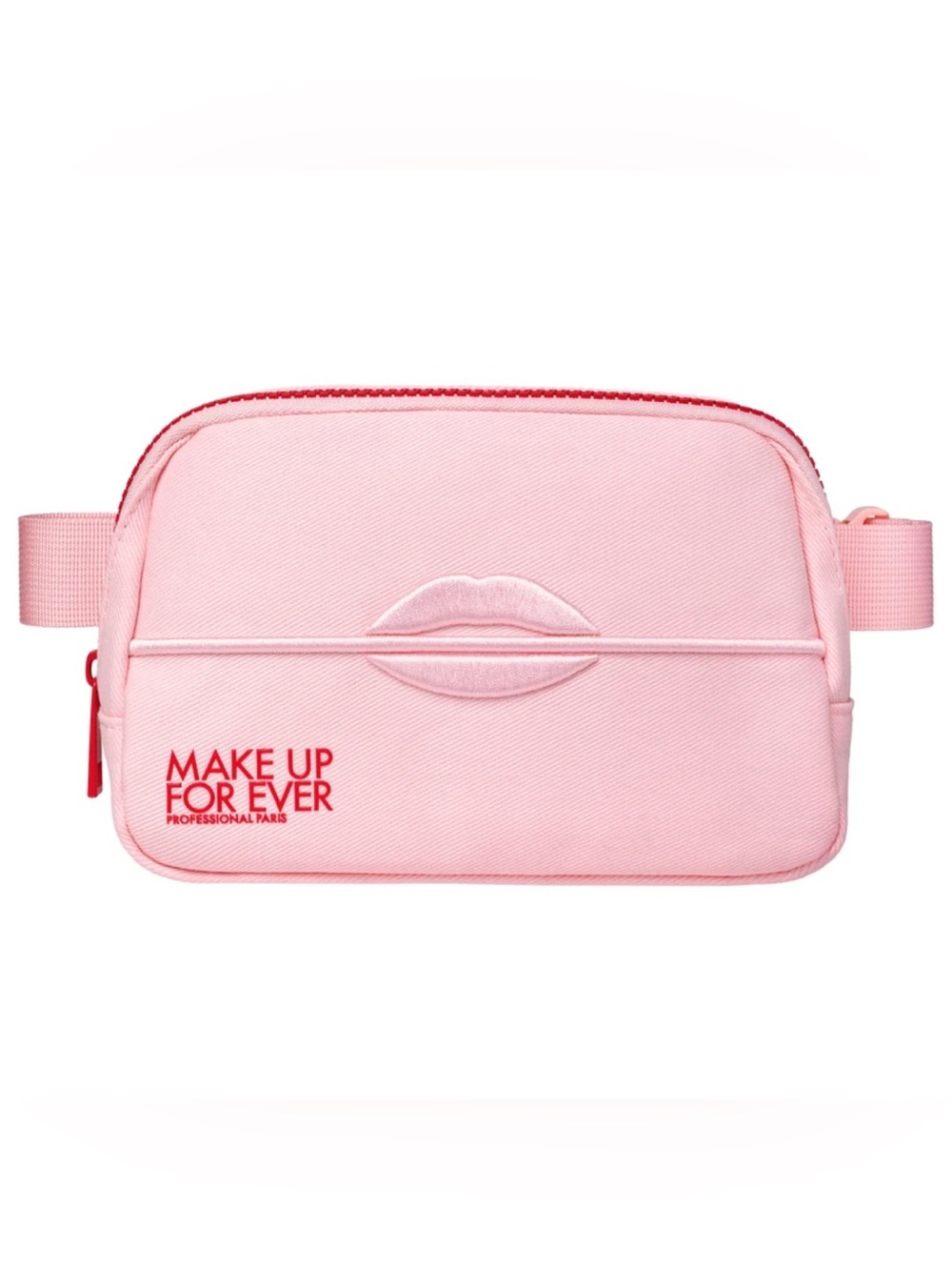 Makeup Forever Pink Super Boost Cosmetic Belt Bag